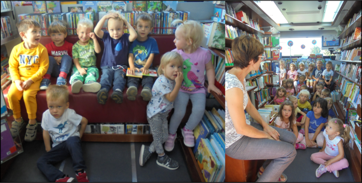 Otroci iz vrtca Bukovica obiskujejo potujočo knjižnico – Bibliobus