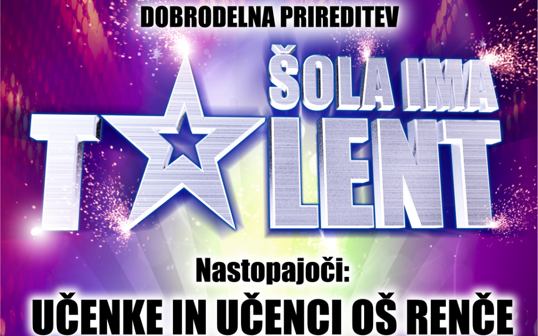 Šola ima talent 2018