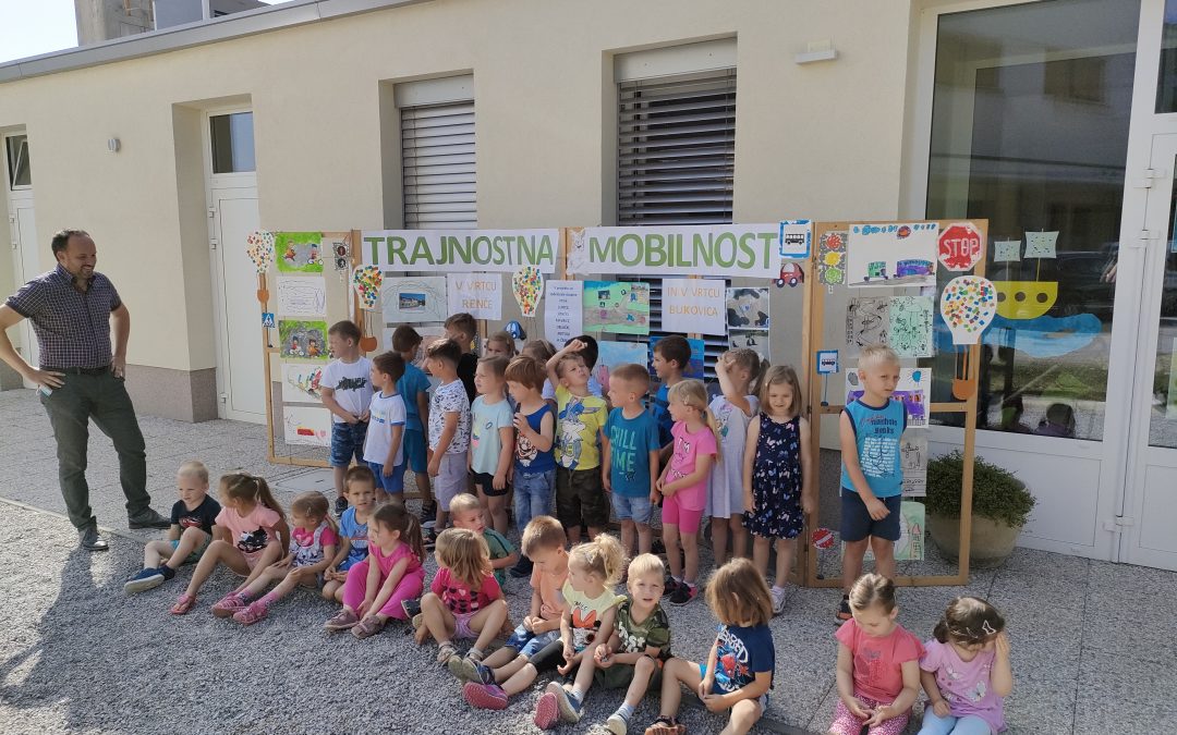 PROJEKT TRAJNOSTNA MOBILNOST V VRTCU RENČE IN VRTCU BUKOVICA